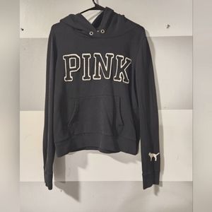 Black Victoria Secret PINK hoodie size Large